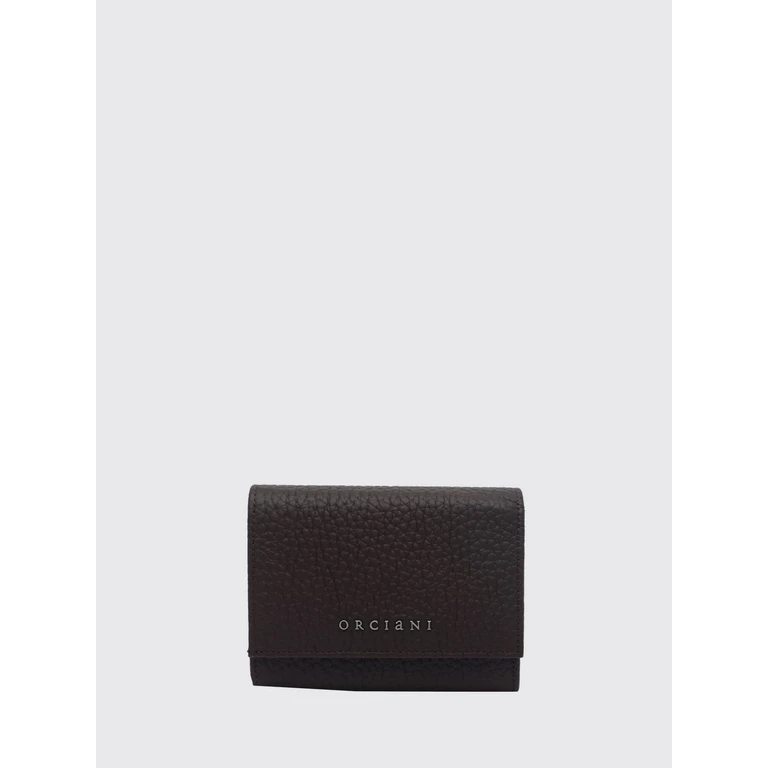 Hammered Calfskin Leather Bifold Wallet with Flap (SD0142SOFBURGUNDY)