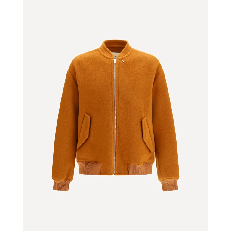 Virgin wool and cashmere Jacket Male 48