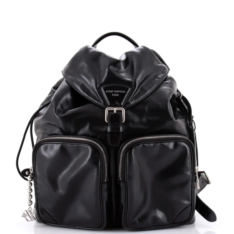Montsouris Cargo Backpack Leather