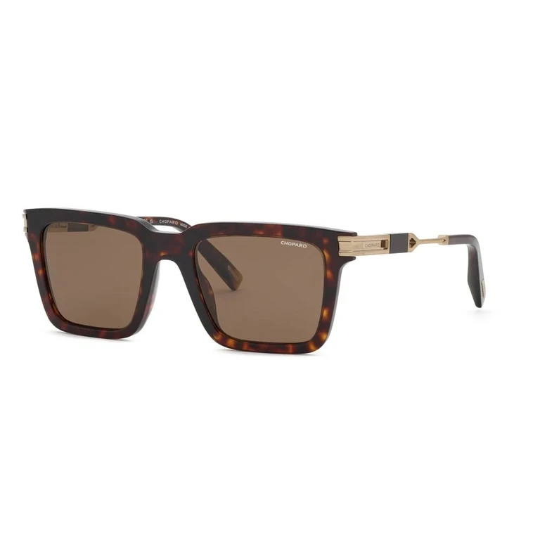 Polarized Brown Square Mens Sunglasses SCH411 909P 54