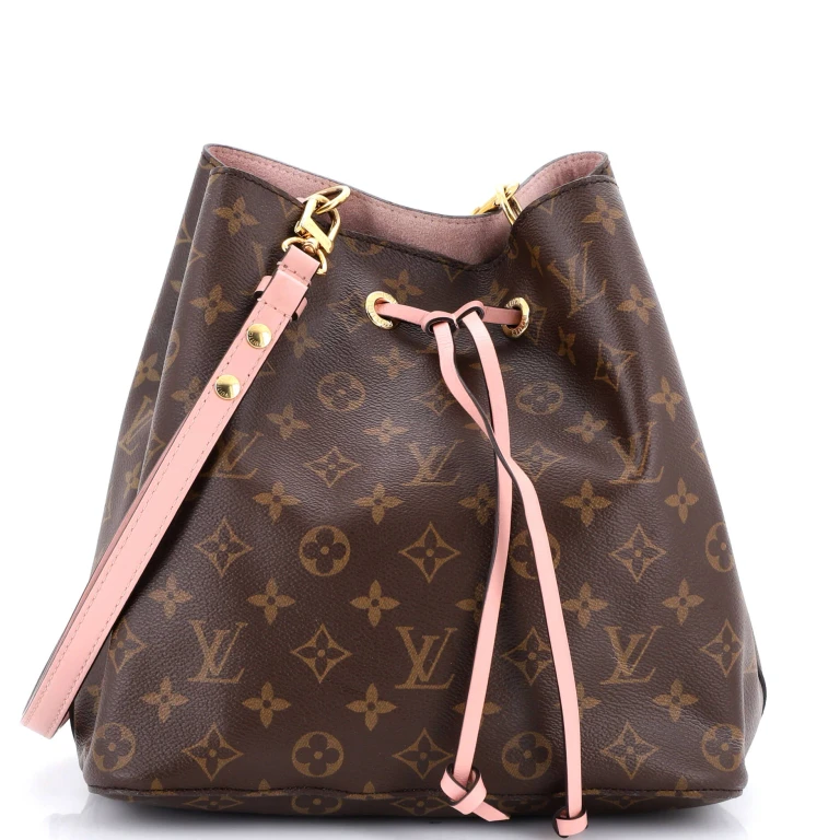 NeoNoe Handbag Monogram Canvas with Leather MM