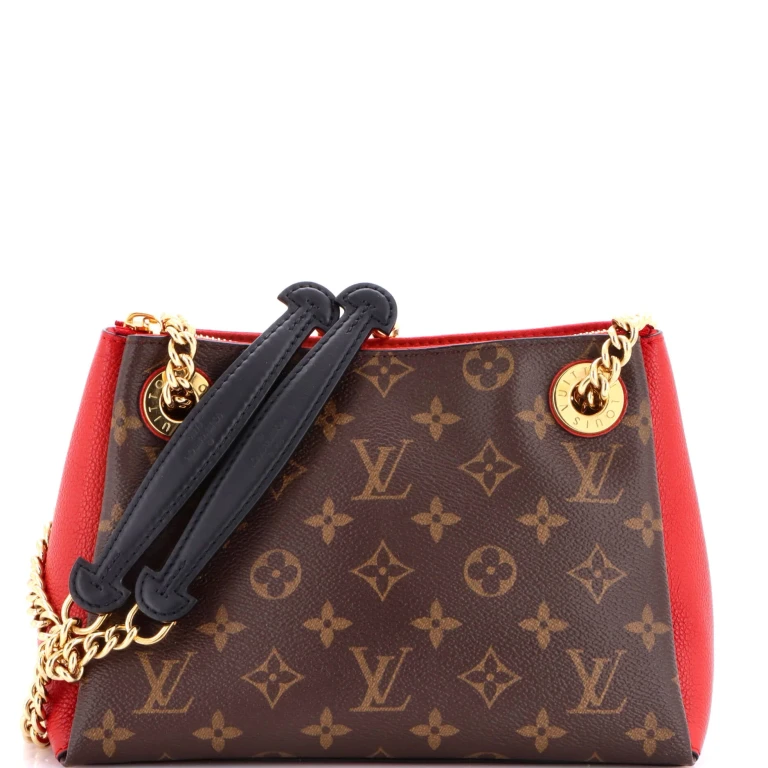 Surene Handbag Monogram Canvas with Leather BB