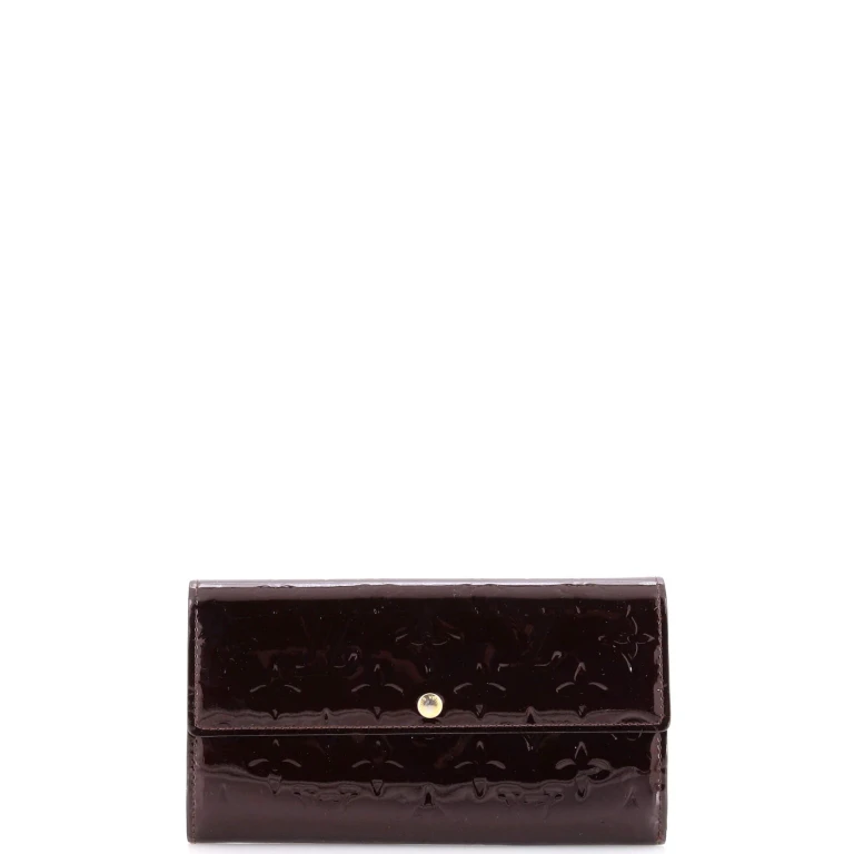 Sarah Wallet Monogram Vernis