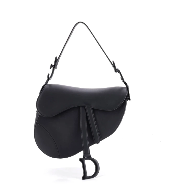 Ultra Matte Saddle Handbag Leather Medium