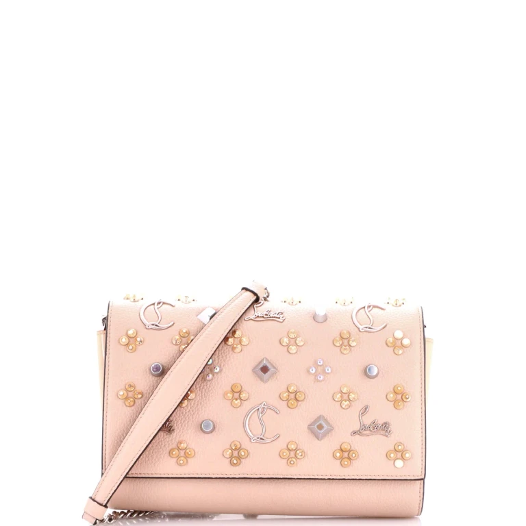 Paloma Clutch Embellished Leather Small