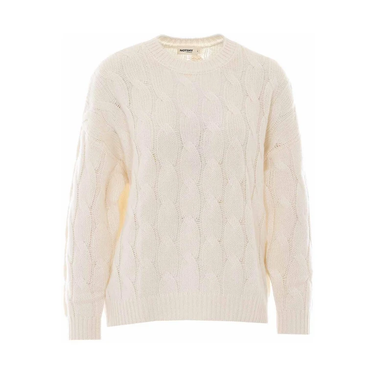 Pull Col Rond - Blanc (NF1E015WSC002ECRU)
