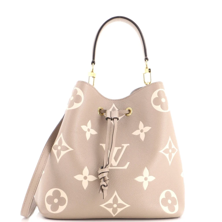 NeoNoe Handbag Bicolor Monogram Empreinte Giant MM