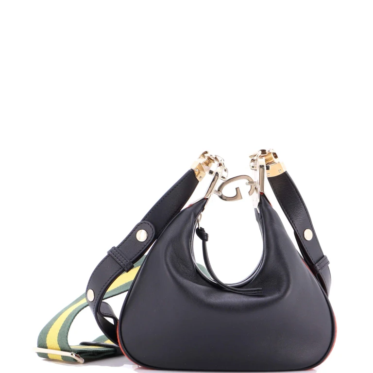 Attache Shoulder Bag Leather Small