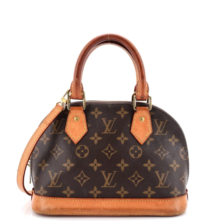 Alma Handbag Monogram Canvas BB