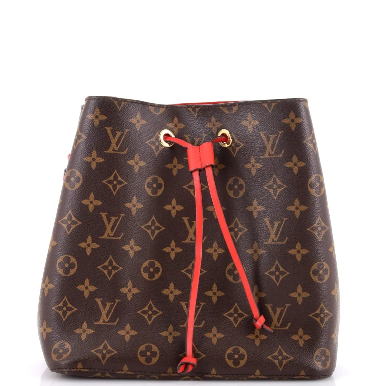 NeoNoe Handbag Monogram Canvas with Leather MM