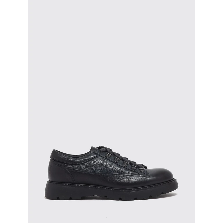 DOUCAL'S Pebbled Calfskin Derby Shoes with Padded Ankle (DU3486GOTNPF864NB00)