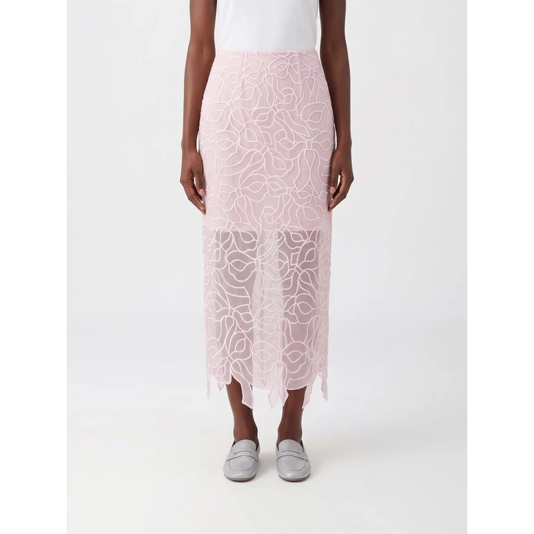 Skirt Woman color Pink (226RTW17019BLUSHPINK)