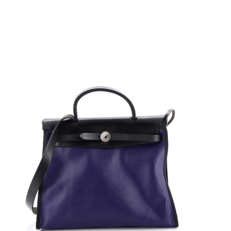 Herbag Zip Berline Vache Canvas and Leather 31