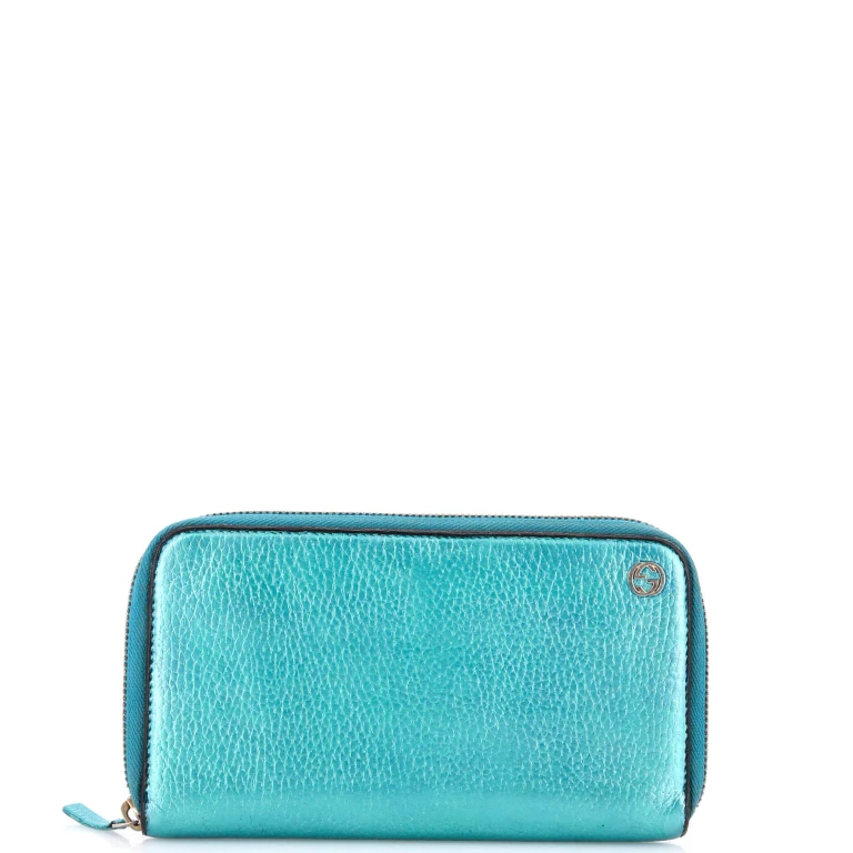 GG Marmont Zip Around Wallet Leather