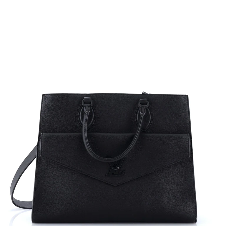 Lockme Monochrome Tote Leather MM