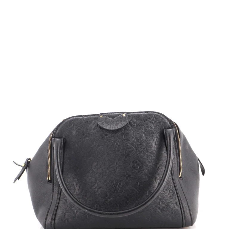 Marais Handbag Monogram Empreinte Leather MM