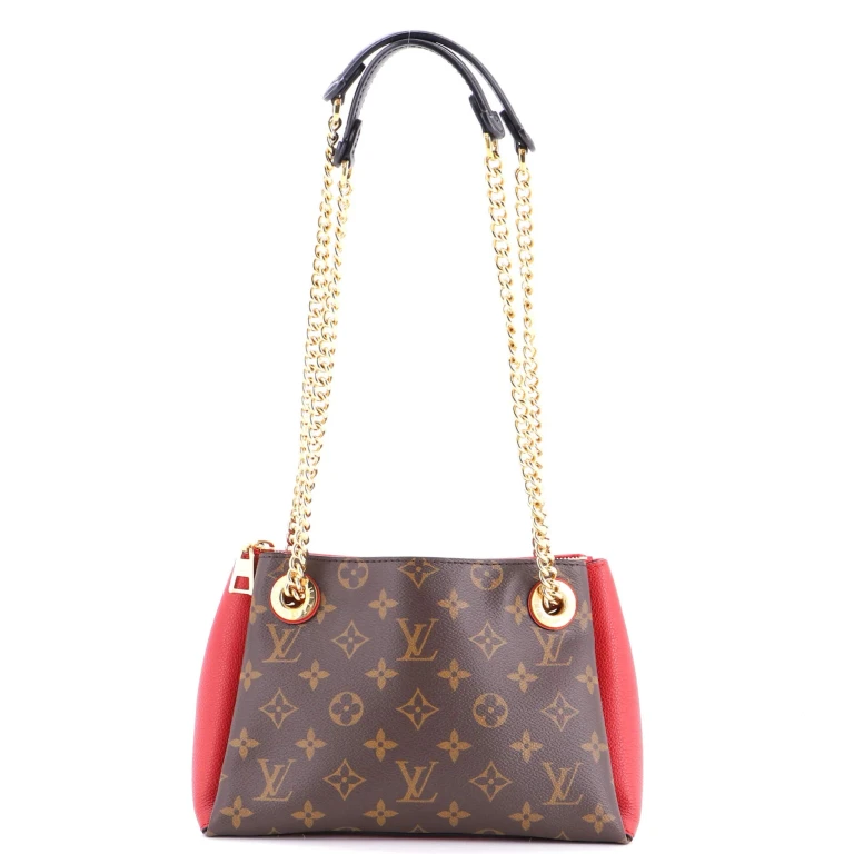 Surene Handbag Monogram Canvas with Leather BB