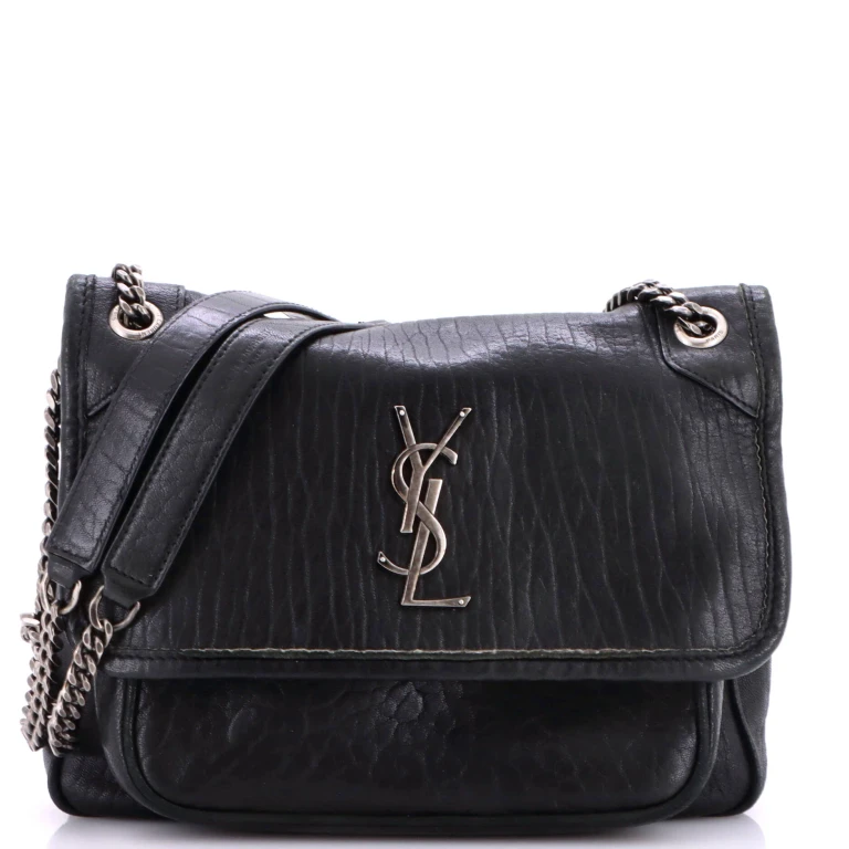 Niki Chain Flap Bag Leather Baby