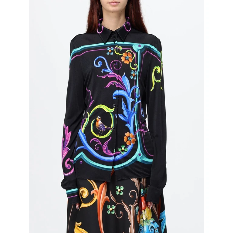 Shirt Woman color Black (022454564555)