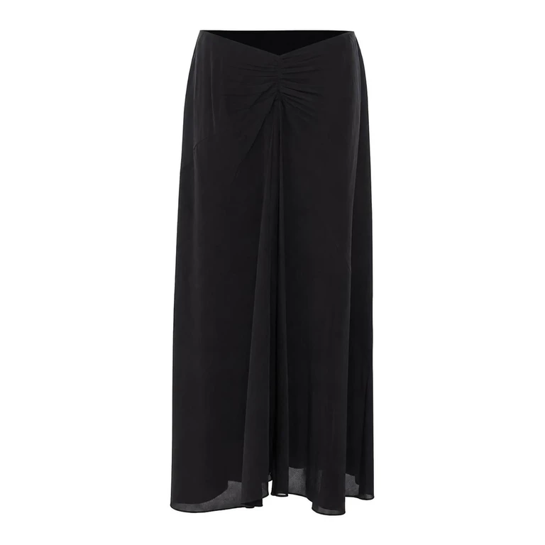 Isabel Marant Jupe Midi - Noir (JU0575FBD4J01I01BK)
