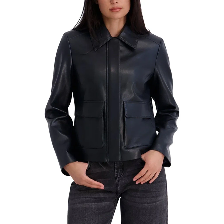 Faux Leather Jacket