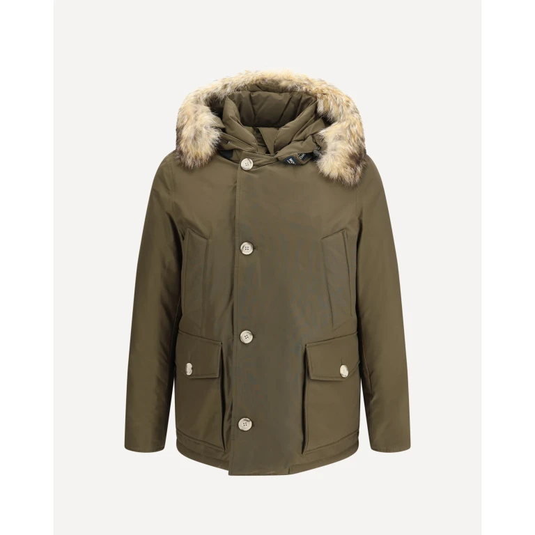 Arctic Ramar Cloth Parka with removable fur Male XL