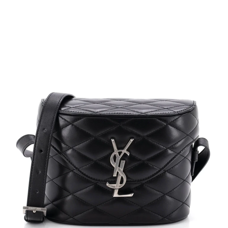 June Box Bag Quilted Leather