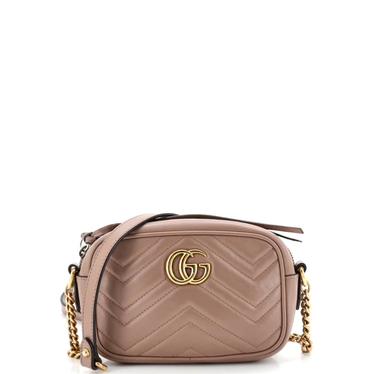 GG Marmont Shoulder Bag Matelasse Leather Mini