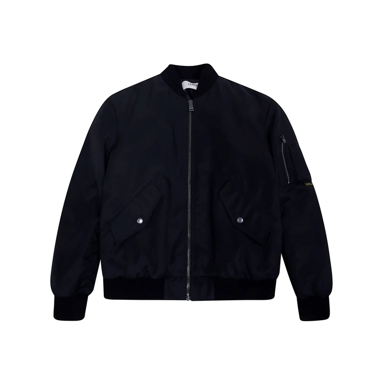Bomber Jacket Techno Gabardine