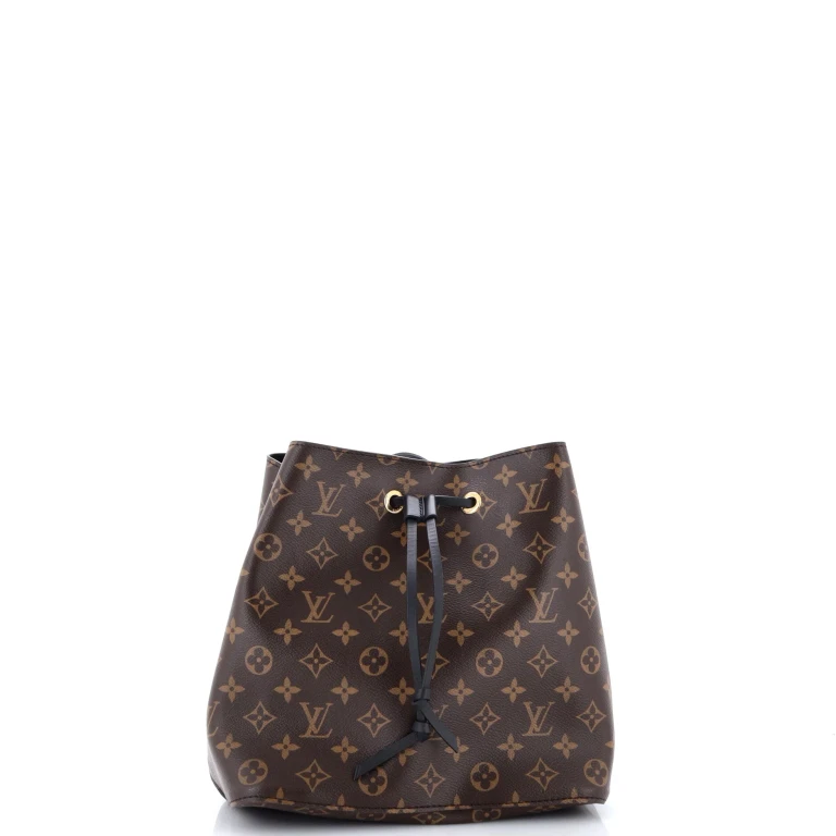 NeoNoe Handbag Monogram Canvas with Leather MM