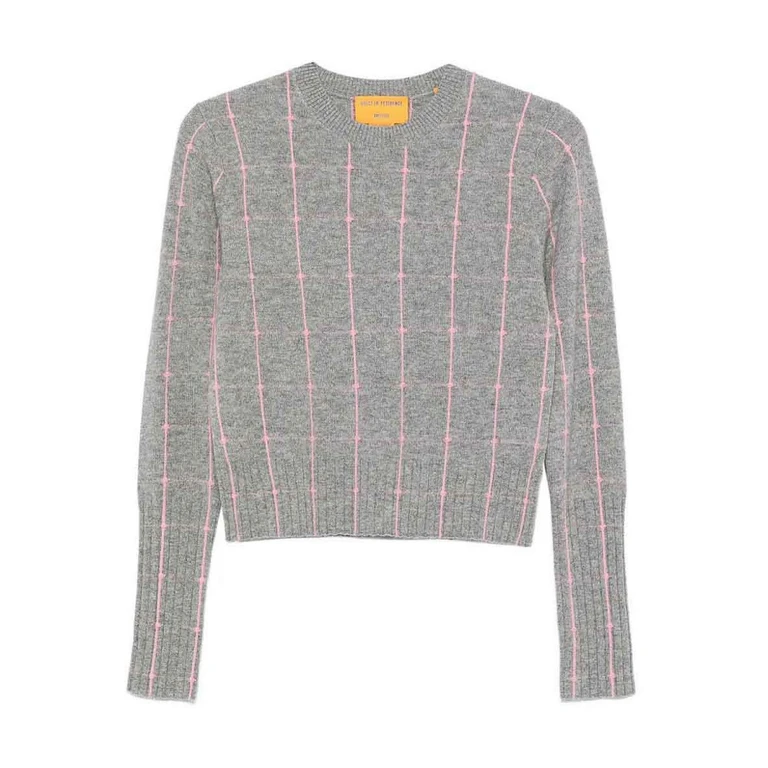 Pull Col Rond - Gris (W49410JLHEATHERGREYSPINKLE)