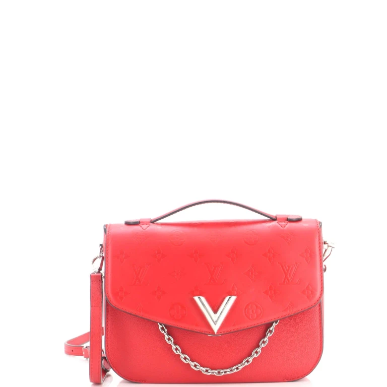 Very Messenger Monogram Leather