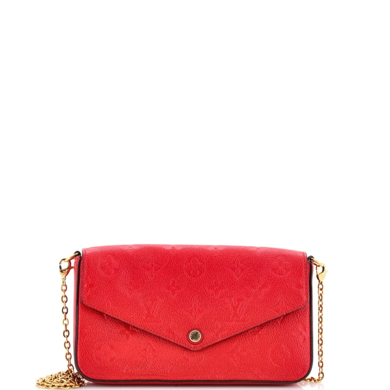 Felicie Pochette Monogram Empreinte Leather