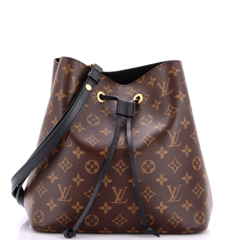 NeoNoe Handbag Monogram Canvas with Leather MM