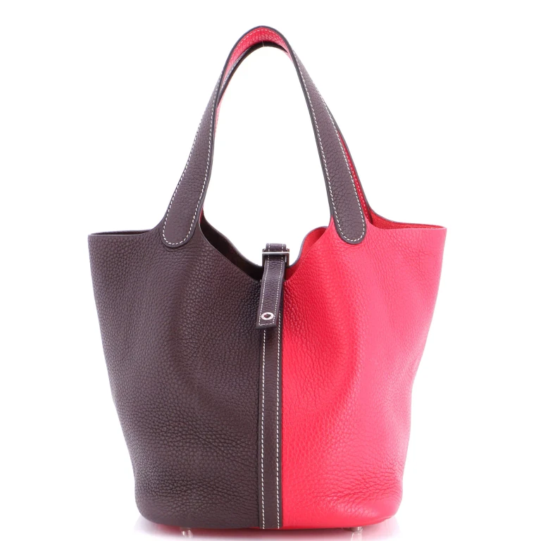 Picotin Lock Bag Bicolor Clemence MM