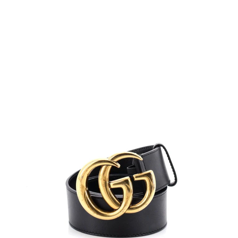 GG Marmont Belt Leather Medium 75