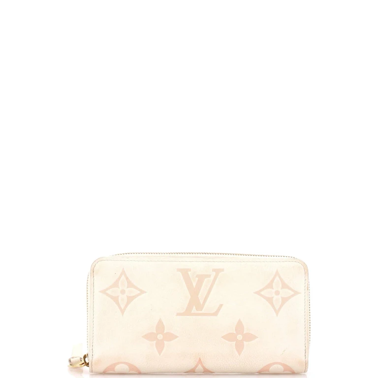 Zippy Wallet Bicolor Monogram Empreinte Giant