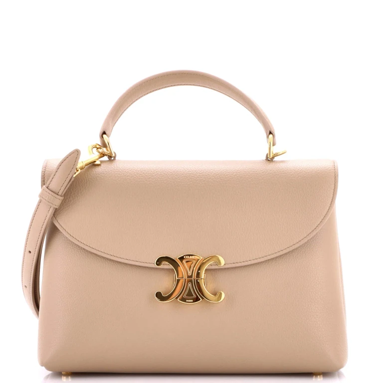 Nino Top Handle Bag Leather Medium