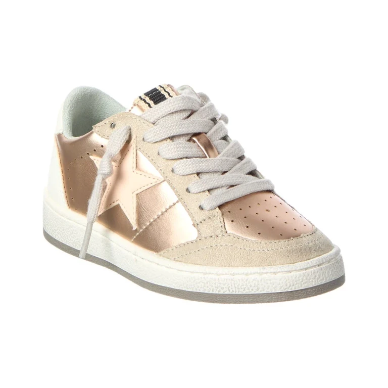 Paz Leather-Trim Sneaker