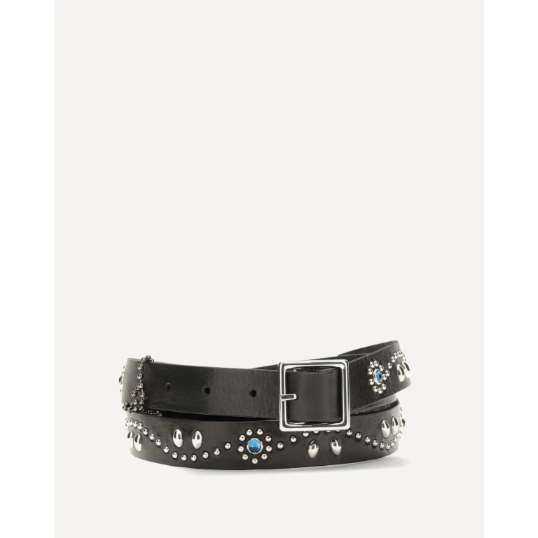 Appaloosa leather Belt with embellishments Female 75