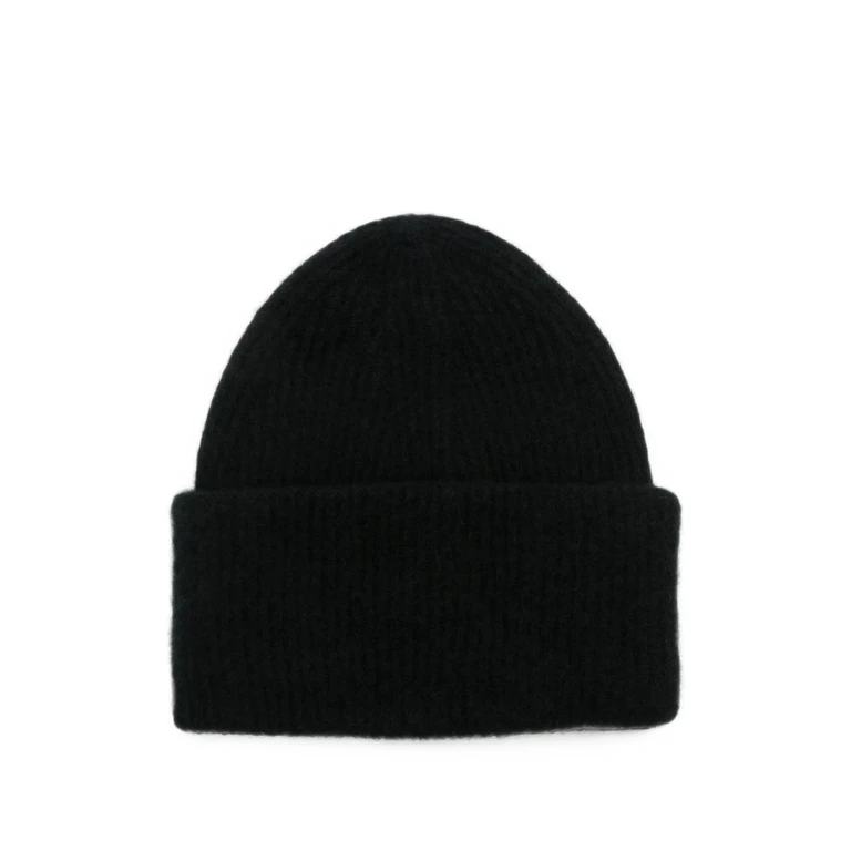 Ribbed-knit Beanie Hat