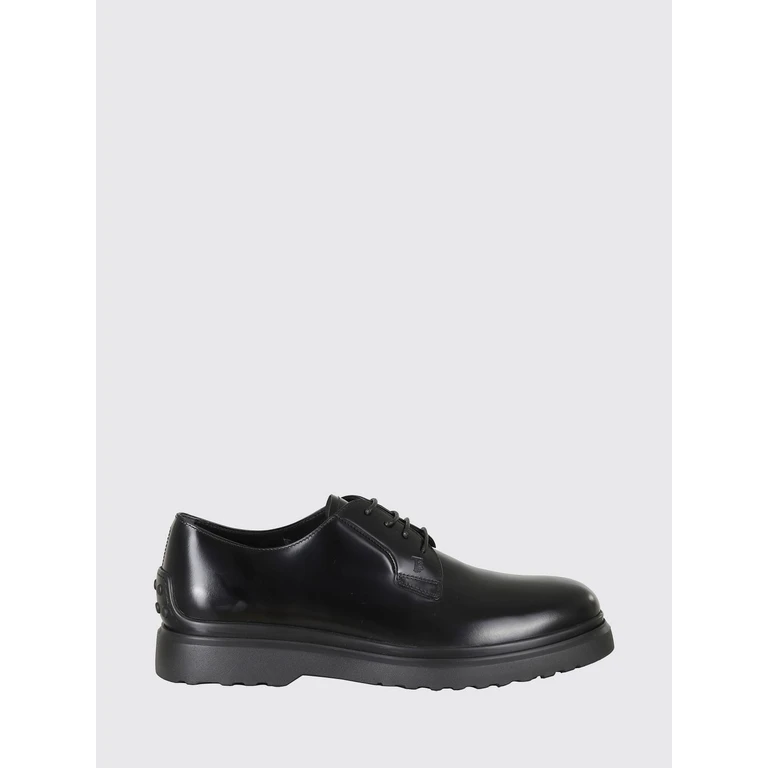 Tod's Brogue Schuhe aus schwarzem Leder