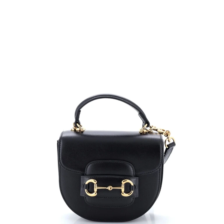 Horsebit 1955 Rounded Top Handle Bag Leather Mini