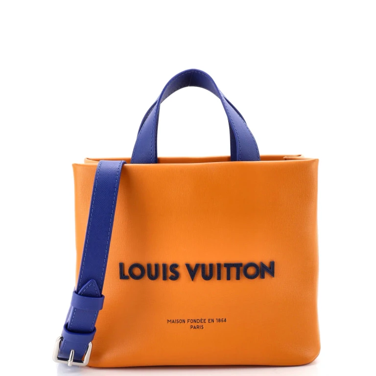 Shopping Tote Leather Mini
