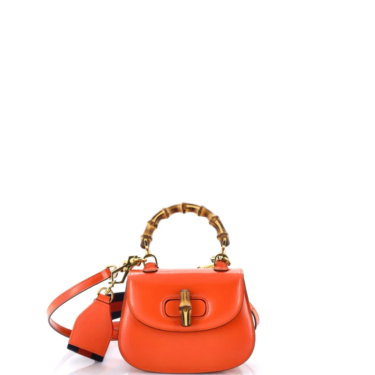 Bamboo 1947 Top Handle Bag Leather Mini