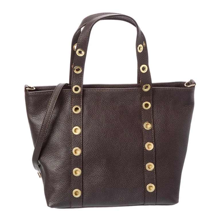 Stella27 Leather Studded Tote