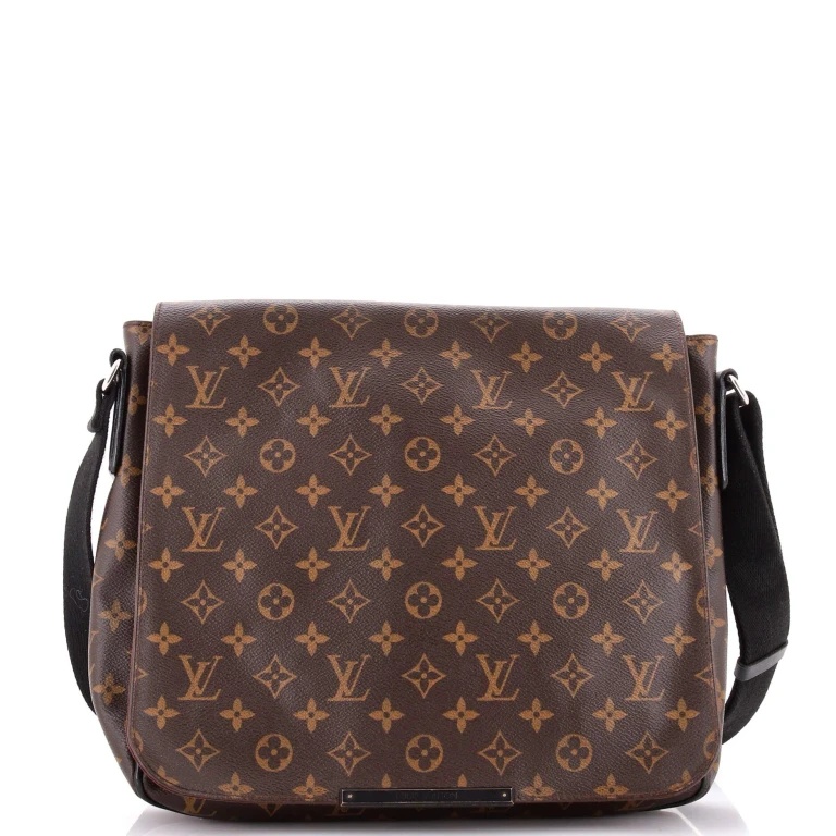 District Messenger Bag Macassar Monogram Canvas MM