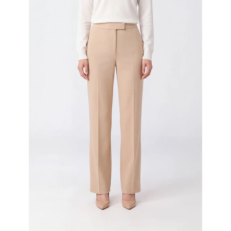 Pants Woman color Yellow Cream (9876PF261CRM)