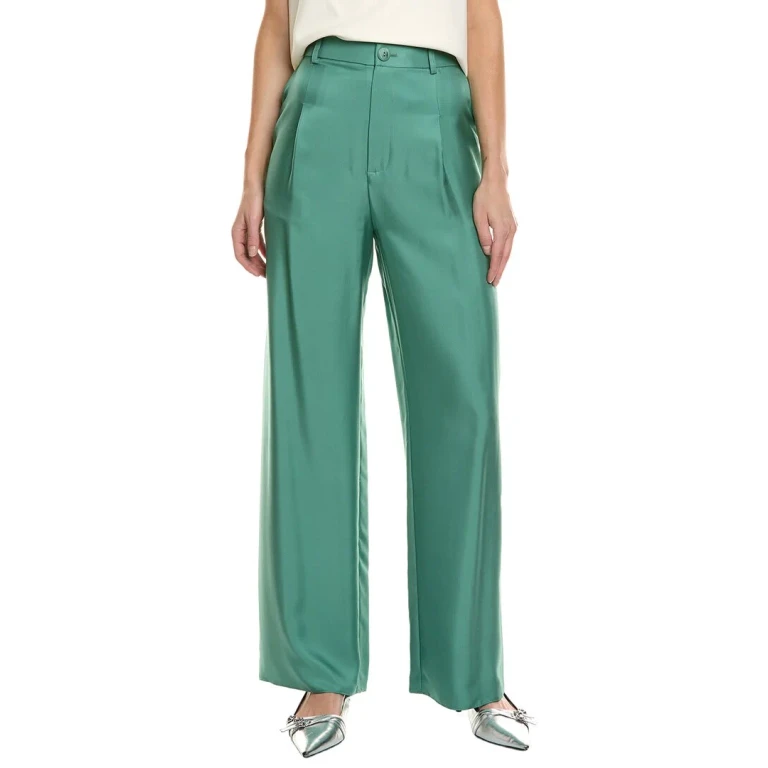 Organic Silk Relaxed Pant