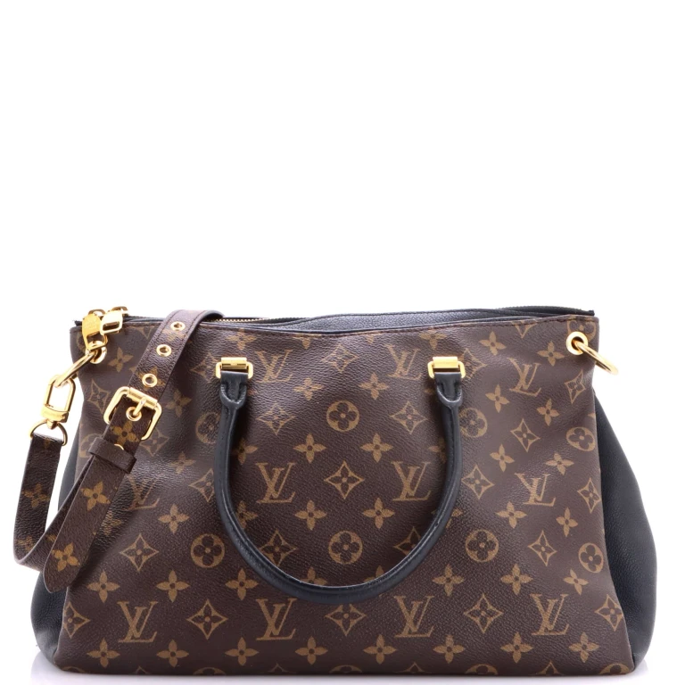 Pallas Tote Monogram Canvas with Leather